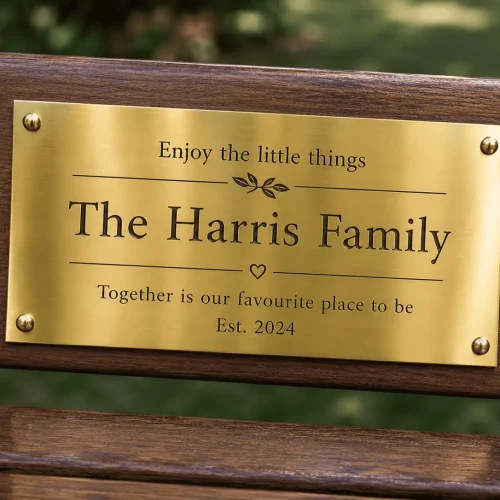 Brass Engraved Bench Plaque_1
