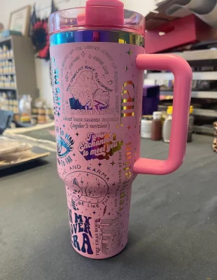 Tumbler Engraving Taylor Swift