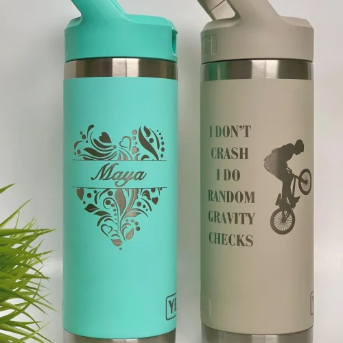 Yeti tumbler after