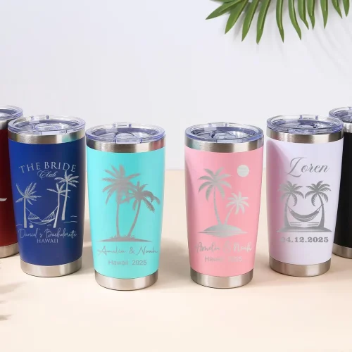 wedding tumbler engraving